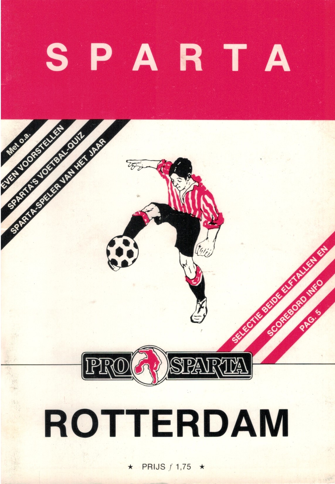 AZ Programma 23-maa-1986 Sparta uit